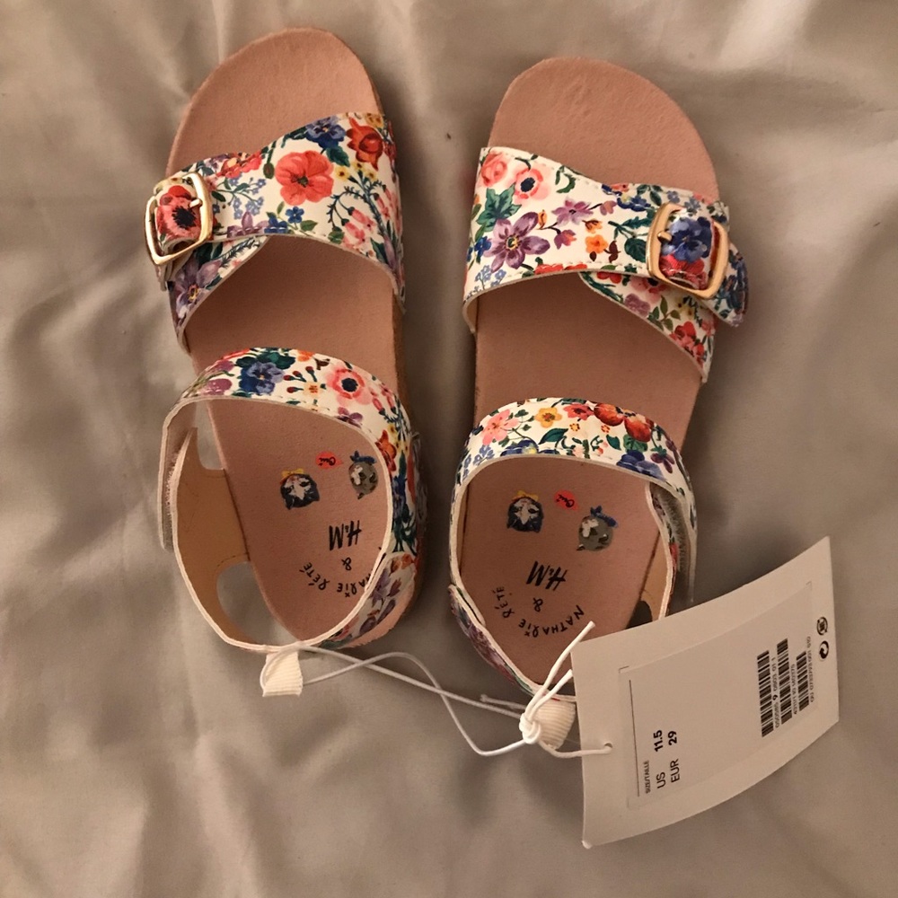 H&M little girls sandals